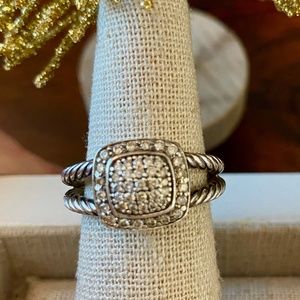David Yurman Petite Albion Diamond Ring